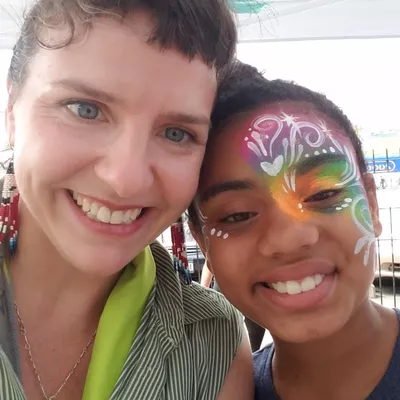 Ratt Scallion Face Painting
