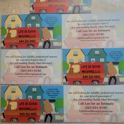 life is good moving & handyman service