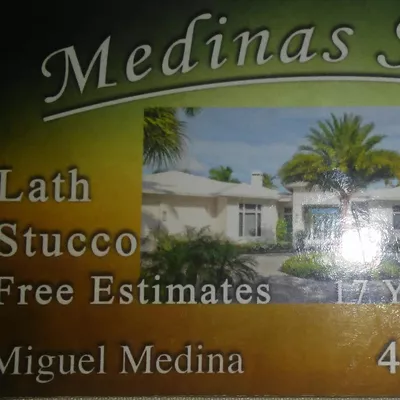Medina's stucco