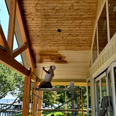 MOLINA, PAINT AND CLEANING  Custom home