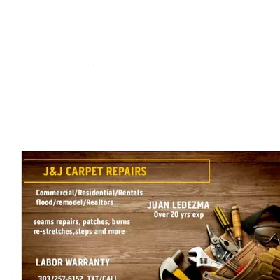 J&j carpet repairs and  minor installations