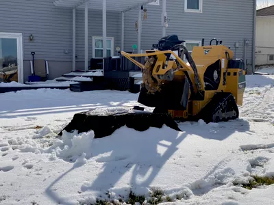 Broyles stump grinding
