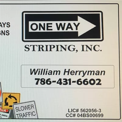 ONE WAY STRIPING, INC