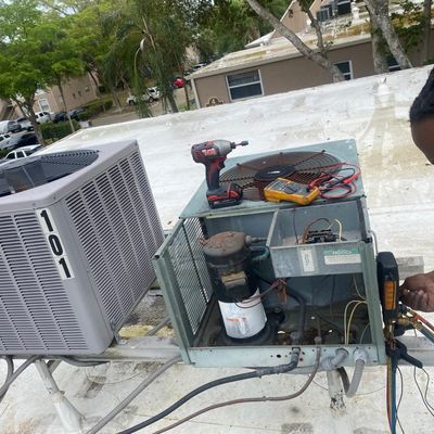 Cool air / SERVICING AIR CONDITIONING