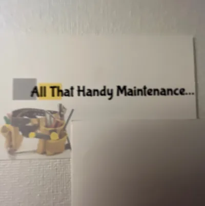All that handy maintenance!