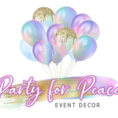 Party for Peace Balloons & Decor