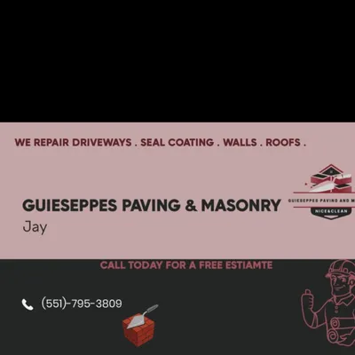 Guieseppes paving & Masonry