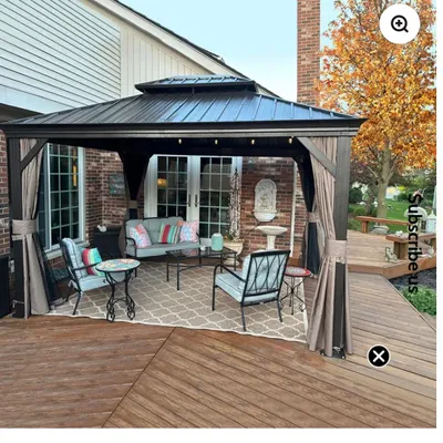 MaxLLC  instal. a gazebo