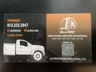 allpro mobile welding, fabricating & mechanical