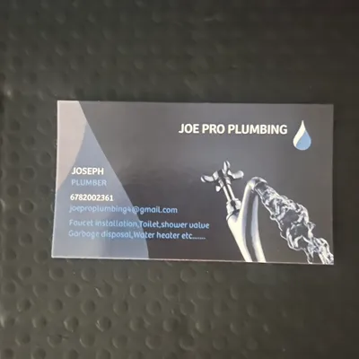 Joe Pro Plumbing