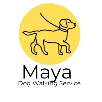 Dog walking by MJ