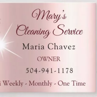 Mary A cleaning service