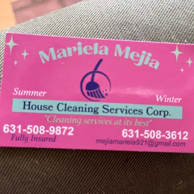 Mariela cleaning ?