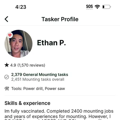 Ethan your mounting guy