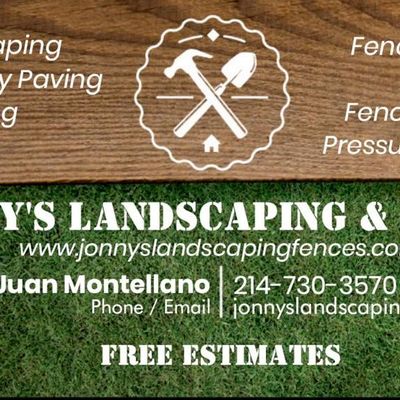 Jonny’s Landscaping & Fences