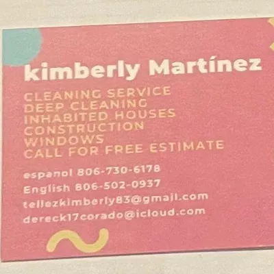 Kimberly Martínez cleaning service