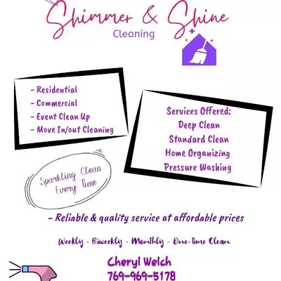 Shimmer & Shine Cleaning