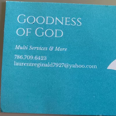 Goodness of God Multiservices