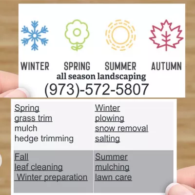 All season landscaping & snow removal