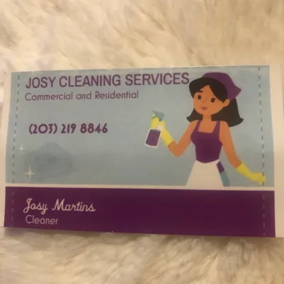 Josy cleaning