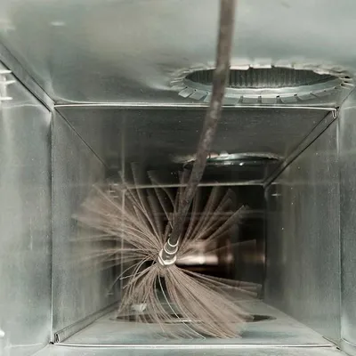 Silver Air Duct