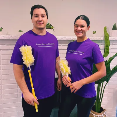 Power Broom Cleaning