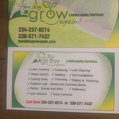 Here They Grow Again L.L.C.