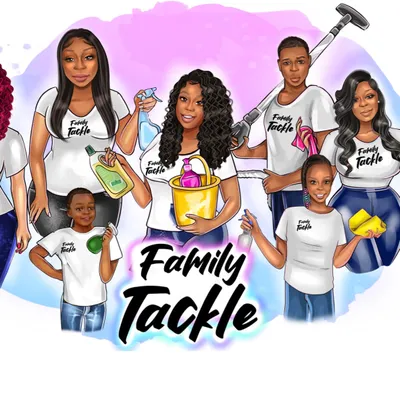 Family tackle cleaning service