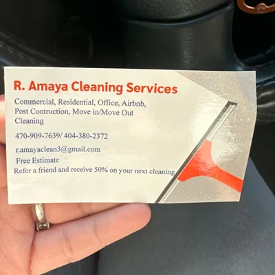 R. Amaya cleaning services