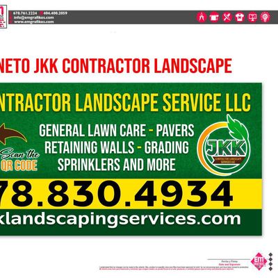 Jkk landscaping contractor cervices llc