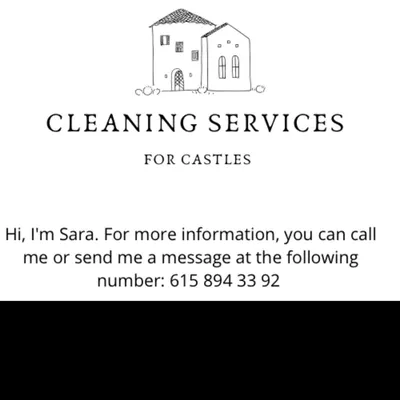 Cleaning services for castles
