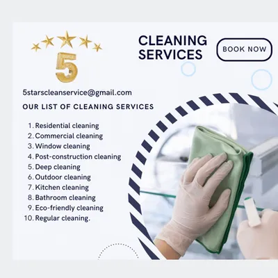5 Stars cleaning services