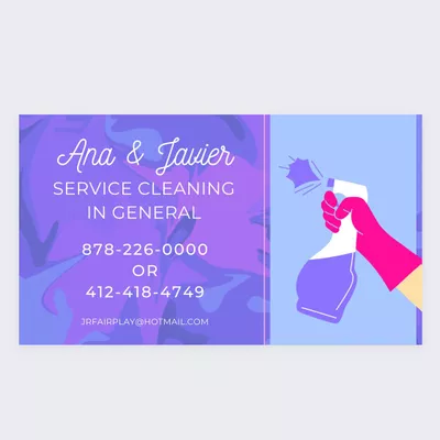 Ana & Javier service cleaning