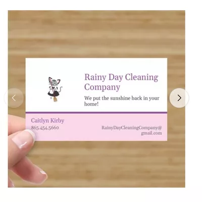 Rainy Day Cleaning