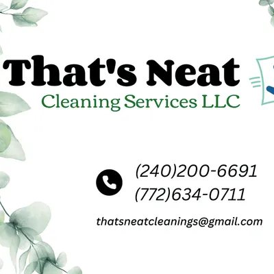 That's neat cleaning services