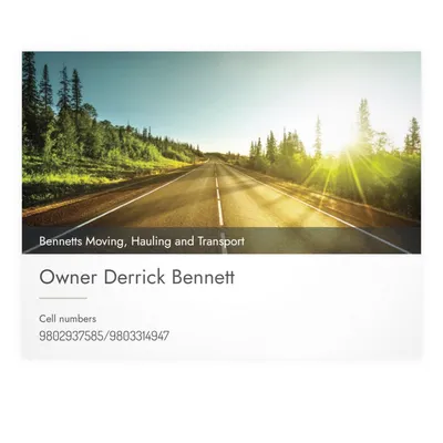 Bennetts moving and hauling
