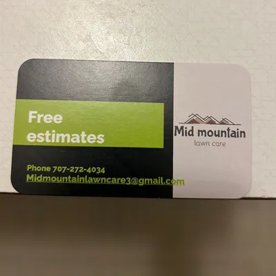 Mid mountain lawn care
