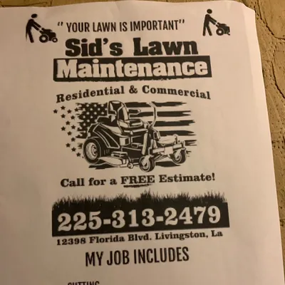 Sid’s Lawn Maintenance
