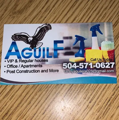 Aguilf cleaning