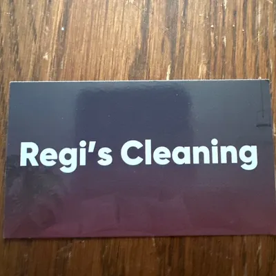 Regi’s cleaning