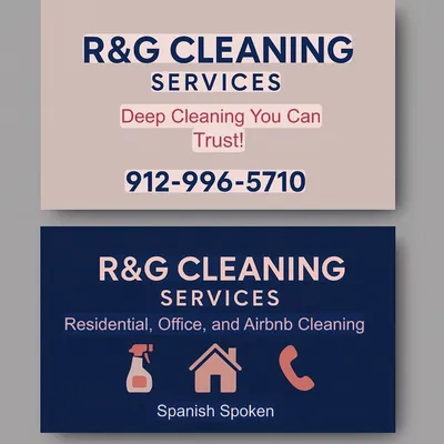 R&G cleaning services fb page