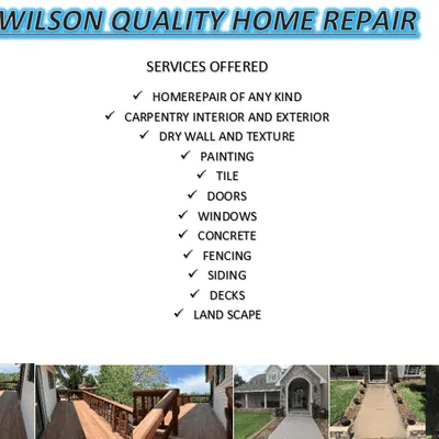 Wilson Quality Home Repair