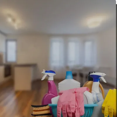 Marie cleaning