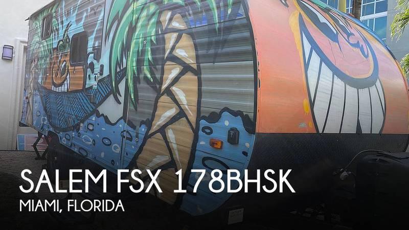 2021 Forest River Salem FSX 178BHSK 22ft