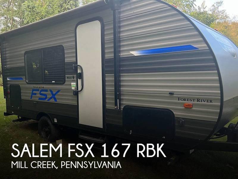 2021 Forest River Salem FSX 167 RBK 21ft