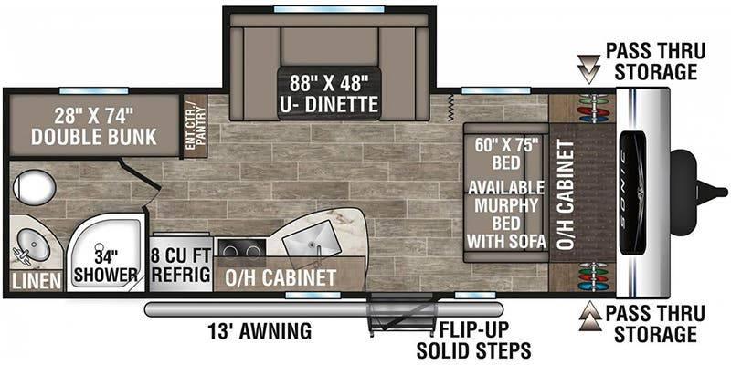 2022 Venture RV Venture RV Sonic SN220VBH 27ft for Sale