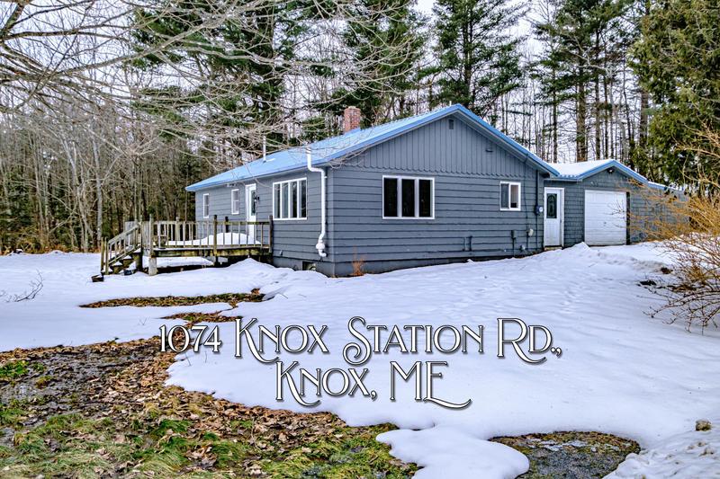1074 Knox Station Road, Knox ME 04986 for Sale