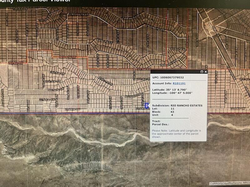 Rio Rancho, Sandoval County, NM Undeveloped Land, Homesites for sale Property ID: 418432758