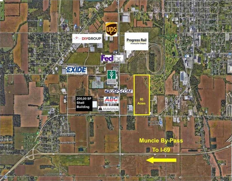Muncie, Delaware County, IN Undeveloped Land for sale Property ID: 416116078