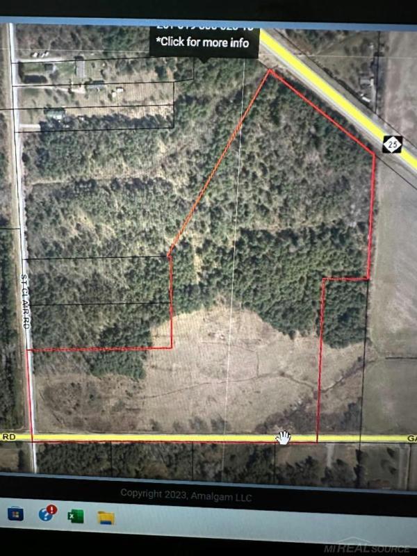 7315 GALBRAITH LINE RD, Lexington, MI 48450 Land For Sale  MLS# 50119049